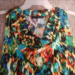 Tunic style colorful 🌈 top